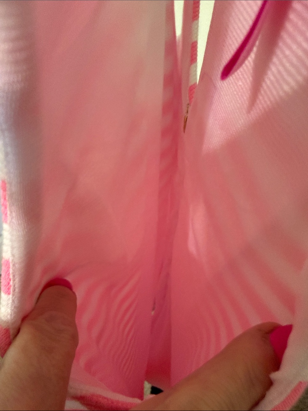 Lilly Pulitzer 💗Sleeveless Pink & White Striped Sheath Dress - Picture 14 of 16